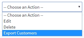 Importing And Exporting Customers